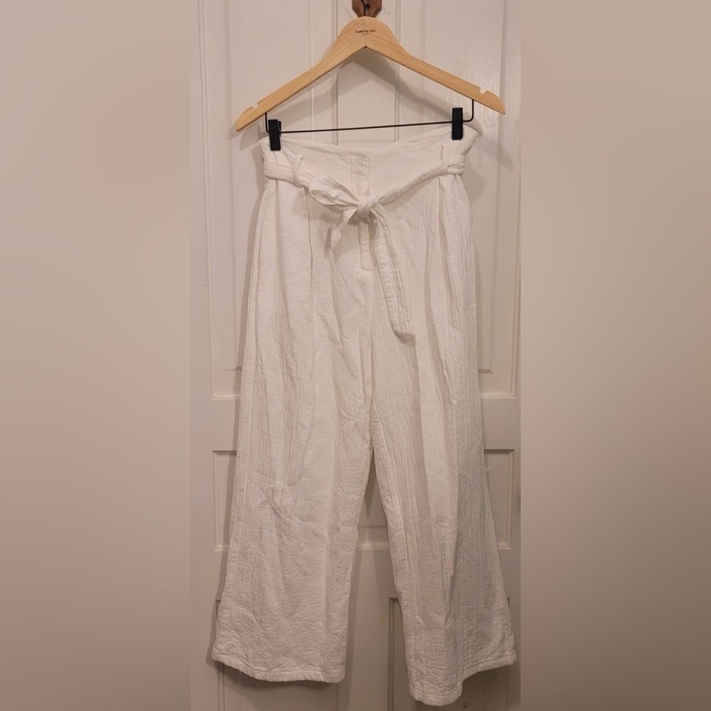 FRNCH White Paper Bag Pants Size Medium